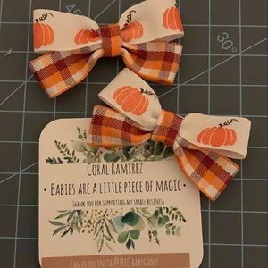 Baby bows, pacifier clip, teethers, headbands